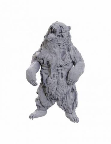 WizKids Deep Cuts Miniatura sin pintar Zombie Grizzly Bear