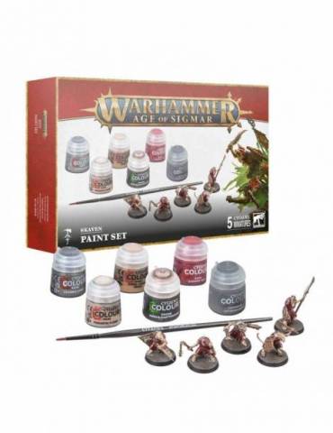 Warhammer: Age of Sigmar - Set de pinturas Skaven