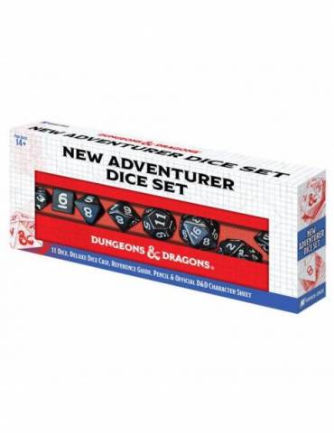 D&D New Adventurer Set Black Dice