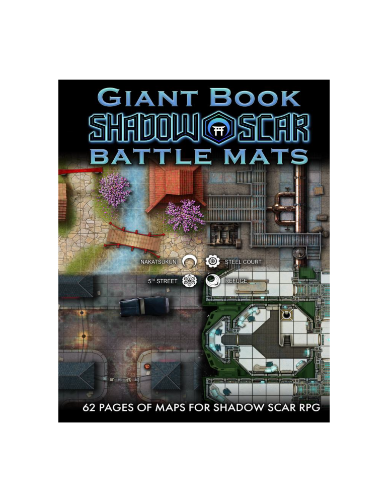 Giant Book of Shadow Scar Battle Maps