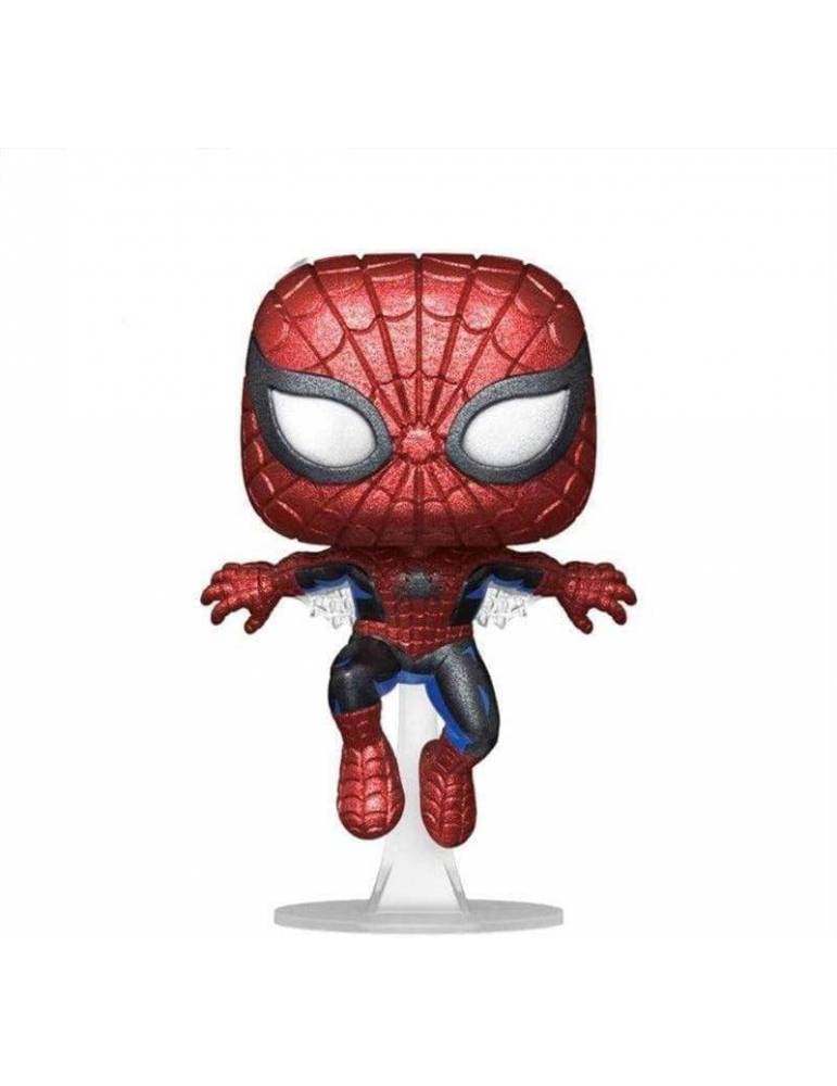 Figura POP! Marvel 80th Anniversary Vinyl Spider-Man(DGLT) 9 cm