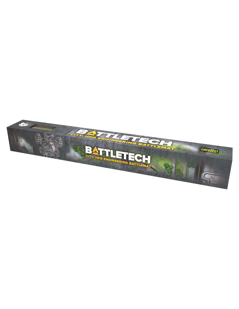 BattleTech: Neoprene BattleMat Cities HPG Engineering/Business District