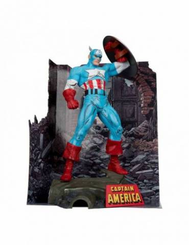 Estatua Marvel PVC PVC 1/6 Captain America (The Amazing Spider-Man 323) 28 cm