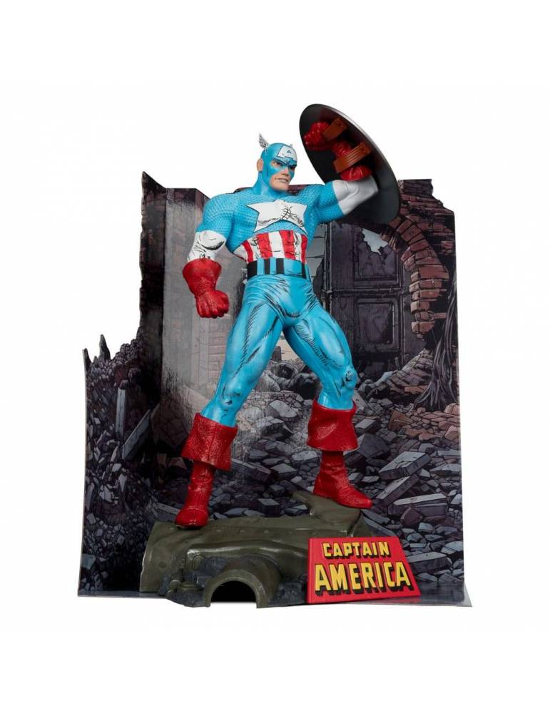 Estatua Marvel PVC PVC 1/6 Captain America (The Amazing Spider-Man 323) 28 cm