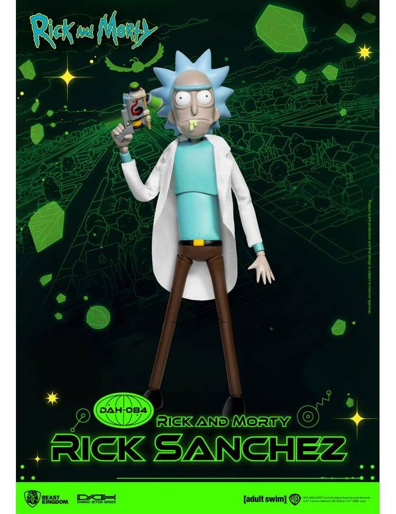 Figura Rick and Morty Dynamic 8ction Heroes 1/9 Rick Sanchez 23 cm