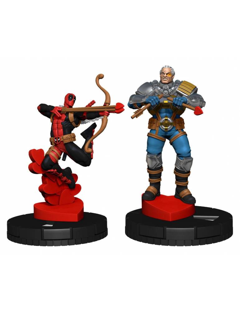 Marvel HeroClix Iconix: Cupid Deadpool an Cable