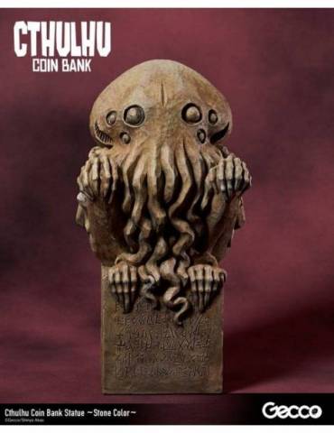 Estatua H.P. Lovecraft Cthulhu Mythos Hucha Cthulhu (Stone Color) 24 cm