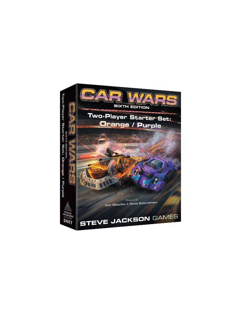 Car Wars Sixth Edition: Two-Player Starter Set Orange/Purple SALE (2447)