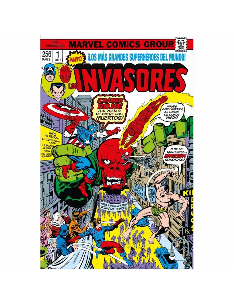 Tpb Los Invasores 1 De 5 (marvel Limited Edition)