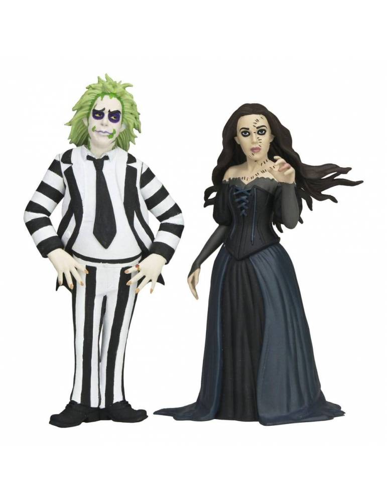 Pack de 2 figuras Bitelchús Bitelchús Toony Terrors Beetlejuice & Delores 15 cm