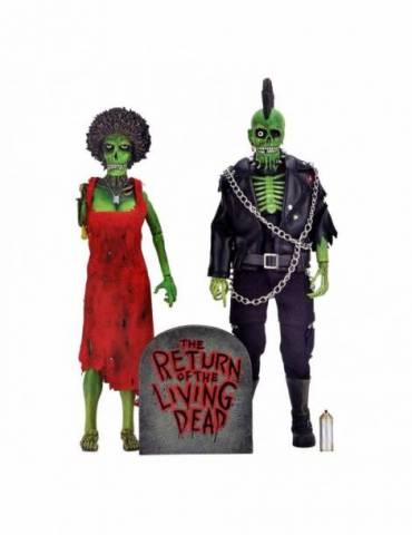 Pack de 2 figuras El regreso de los muertos vivientes Clothed Trash & Suicide 20 cm