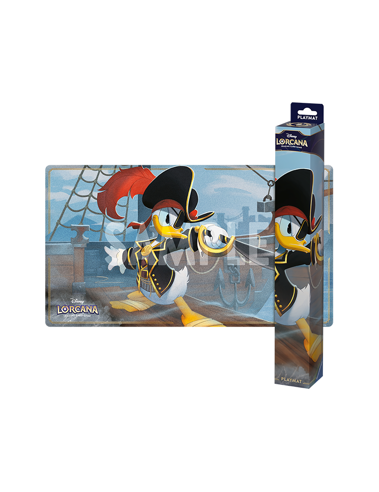 Tapete Donald Duck – Buccaneer Azurite Sea  - Disney Lorcana TCG