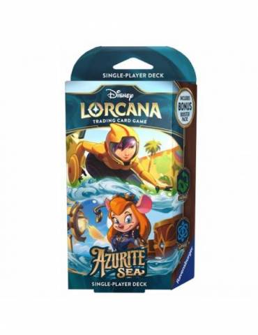 Mazos para un jugador (8 unidades) Azurite Sea Inglés - Disney Lorcana TCG