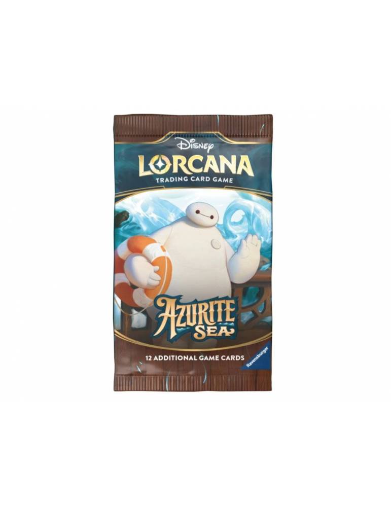 Paquetes de refuerzo (24 unidades) Azurite Sea Inglés - Disney Lorcana TCG