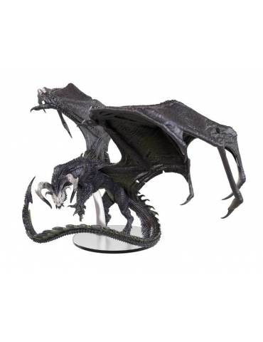 D&D Icons of the Realms Adult Black Dragon New Version