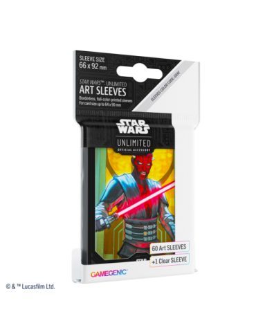 SW: Unlimited Art Sleeves Darth Maul