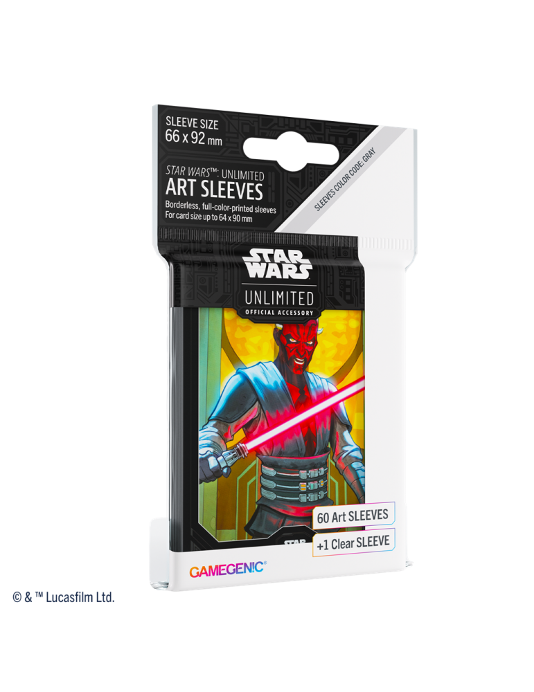 SW: Unlimited Art Sleeves Darth Maul