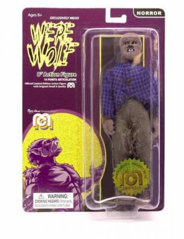 Figura Mego Horror Werewolf (Flocked) 20 cm