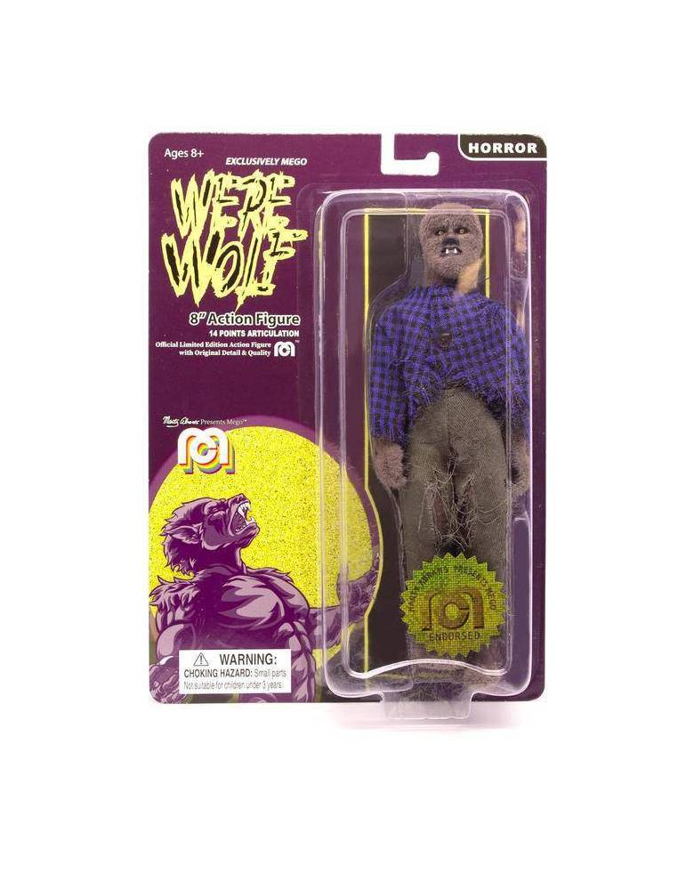 Figura Mego Horror Werewolf (Flocked) 20 cm