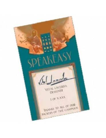 Speakeasy: Edición Kickstarter - PRINTED Signature Decal