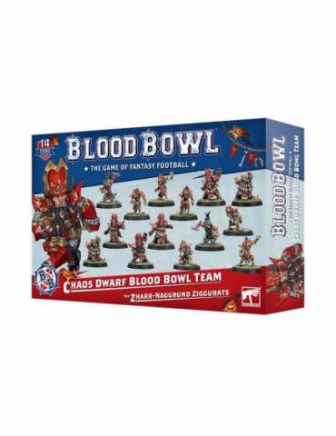 Equipo Chaos Dwarf de Blood Bowl Team: Zharr-Naggrund Ziggurats