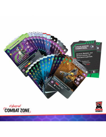 Cyberpunk Red Combat Zone Character Card Pack