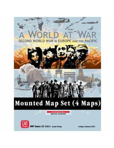 A World at War Mounted Maps