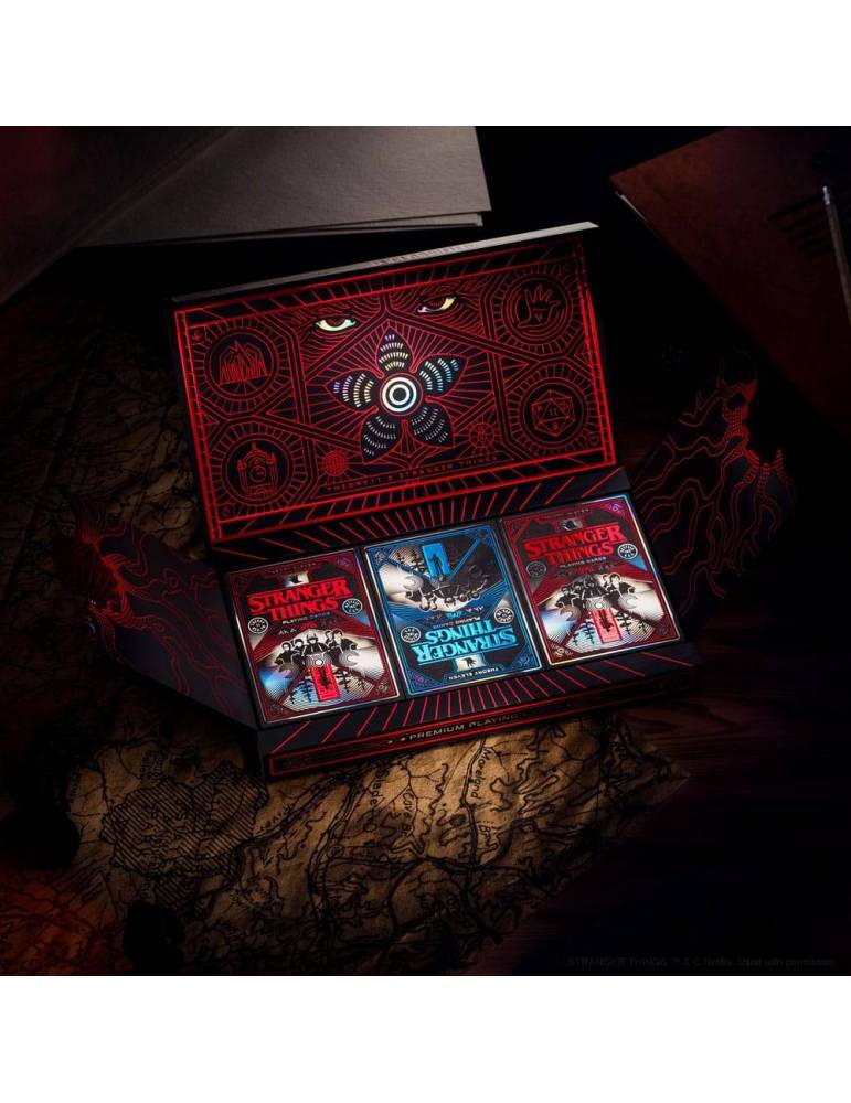 Stranger Things Baraja de cartas Box Set (4 barajas)