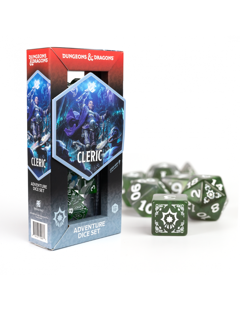 D&D Adventure Dice Cleric Green (17)