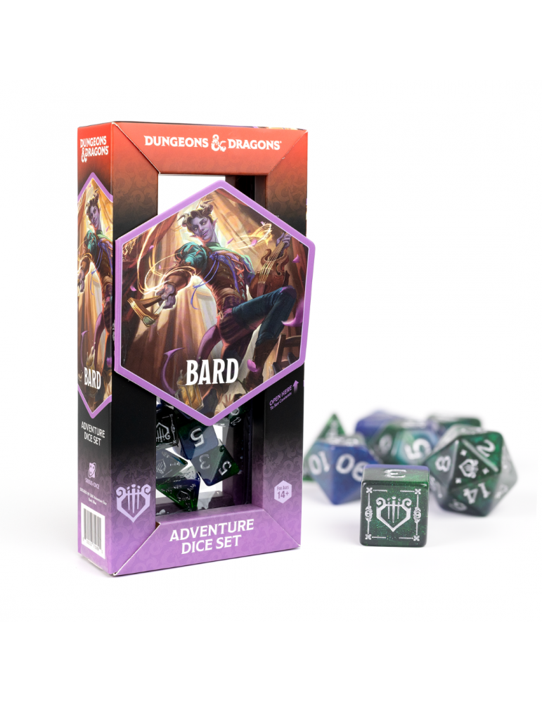 D&D Adventure Dice Bard Blue (17)