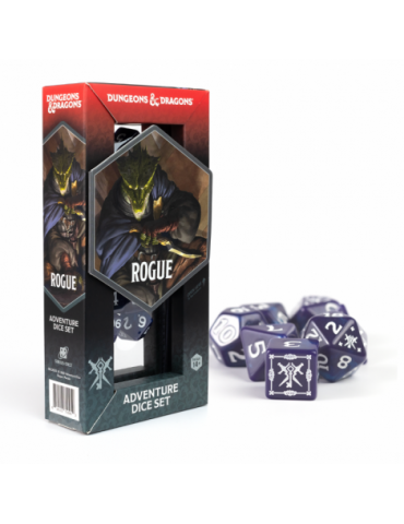 D&D Adventure Dice Rogue Purple (17)