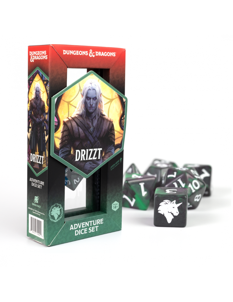 D&D Adventure Dice Legend of Drizzt (7)