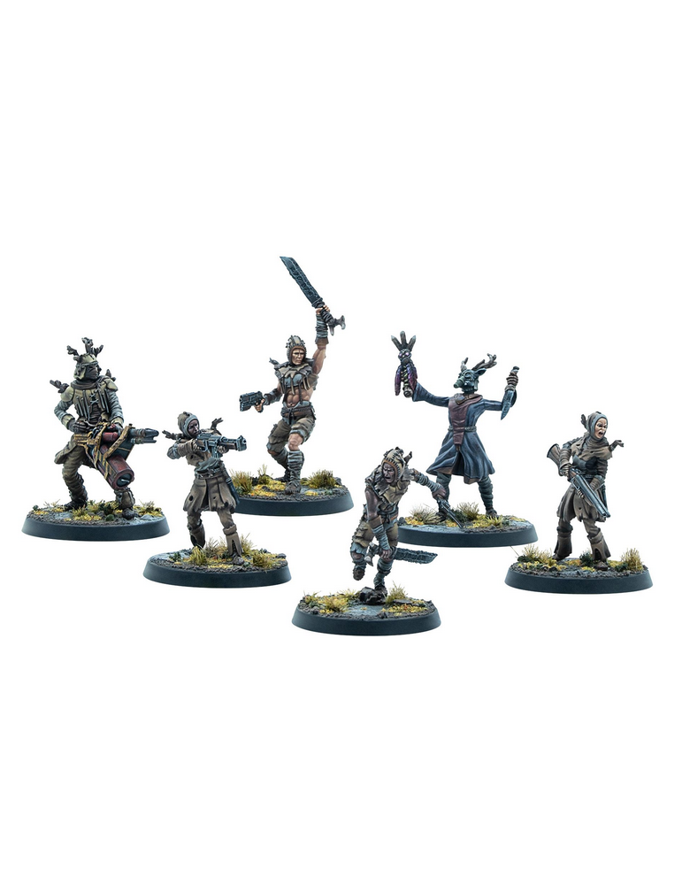 Fallout Miniatures Cult of the Mothman Clergy