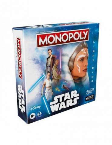 Star Wars Juego de Mesa Monopoly Light Side Edition *Edición Inglés*