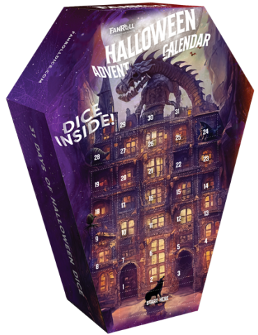 Halloween Advent Dice Calendar