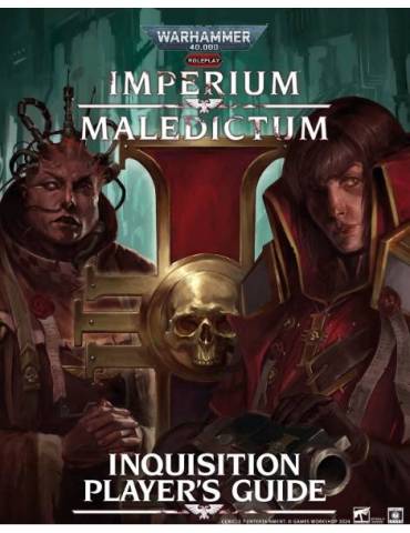 Warhammer 40K RPG Imperium Maledictum Inquisition Players Guide (Inglés)