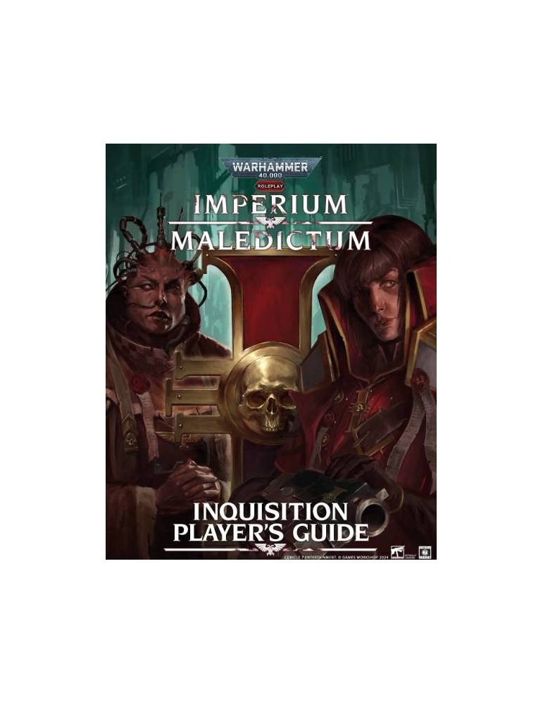 Warhammer 40K RPG Imperium Maledictum Inquisition Players Guide (Inglés)