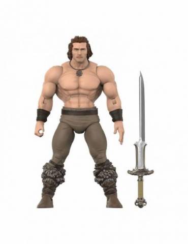 Figura Conan el Bárbaro 1982 Deluxe Conan Iconic Pose 18 cm