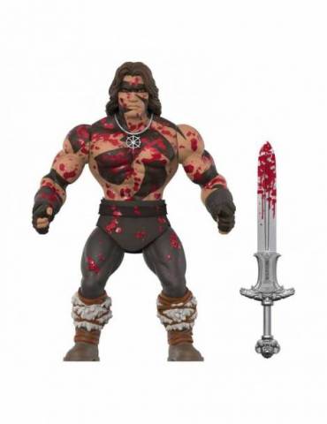 Figura Conan el Bárbaro 1982 Vintage Collection Wave 1 Conan Blood Splatter Ver. 14 cm