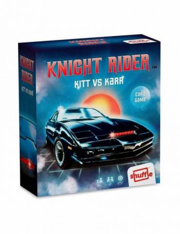 Knight Rider Juego de Cartas Kitt vs. Karr Retro