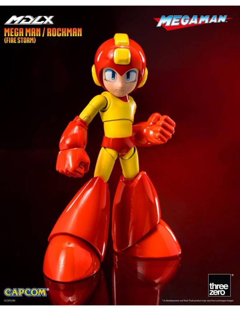 Figura Mega Man MDLX Mega Man / Rockman (Fire Storm) 10 cm