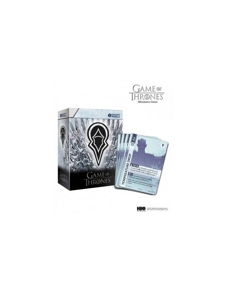 White Walkers Objective Card Pack -game Of Thrones Miniatures Game (inglés)