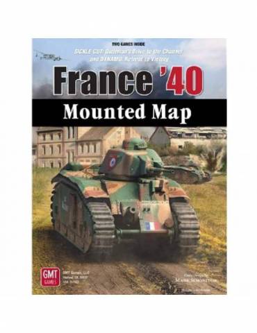 France 40 2nd. Edition Mounted Map