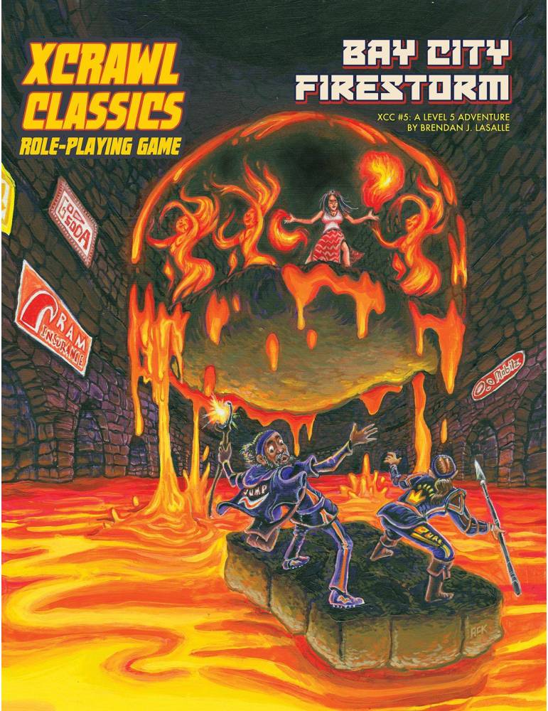 Xcrawl Classics No. 5 Bay City Firestorm