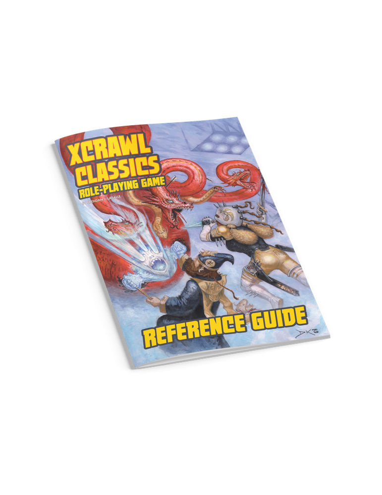 Xcrawl Classics Reference Booklet