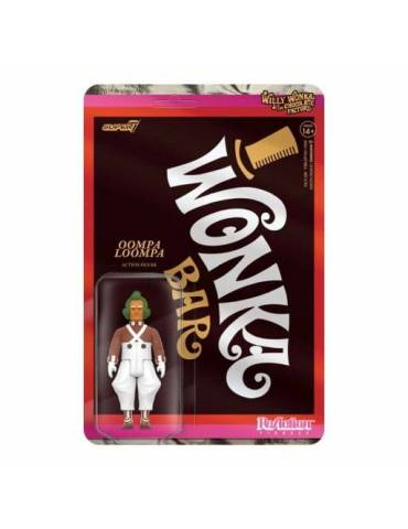 Figura Charlie y la fabrica de chocolate (1971) ReAction Wave 03 Oompa Loompa 10 cm