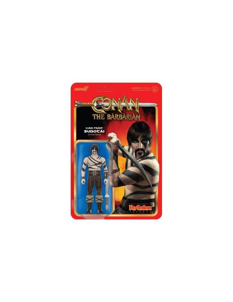 Figura Conan ReAction Wave 02 Subotai (War Paint) 10 cm