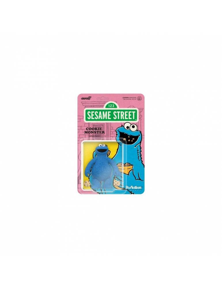 Figura Sesame Street ReAction Wave 02 Cookie Monster 10 cm