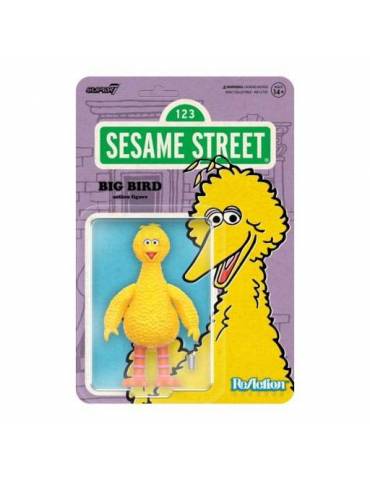 Figura Sesame Street ReAction Wave 03 Big Bird 10 cm