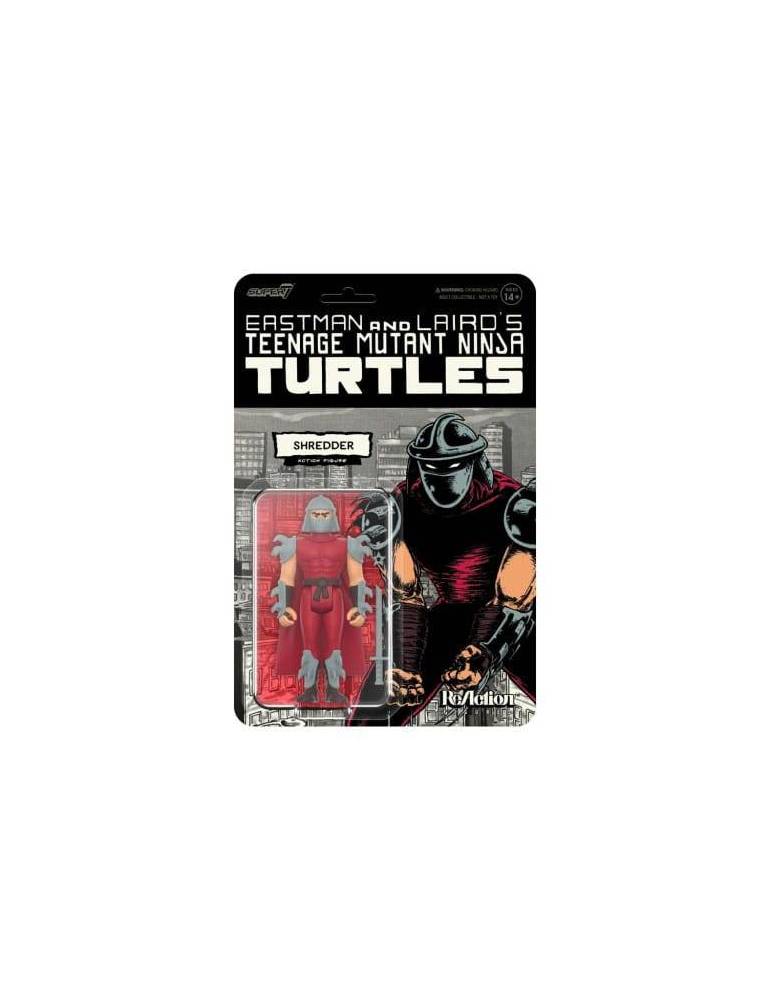 Figura Tortugas Ninja ReAction Wave 11 Shredder (Comic Color) 10 cm